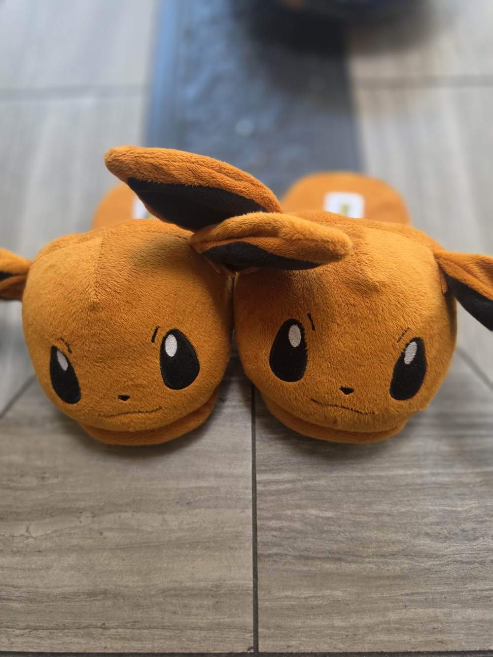 Pokemon Eevee Plush Slippers